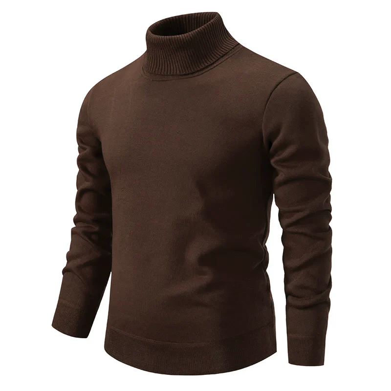 Schurwolle Rollkragen pullover - Mathis