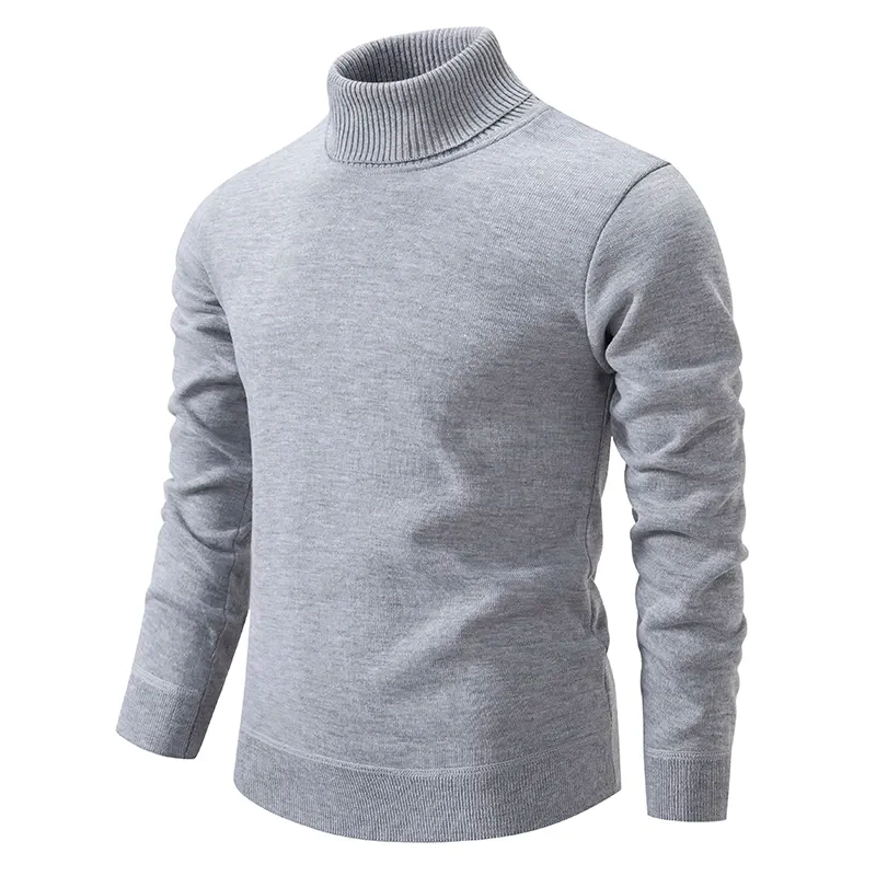 Schurwolle Rollkragen pullover - Mathis