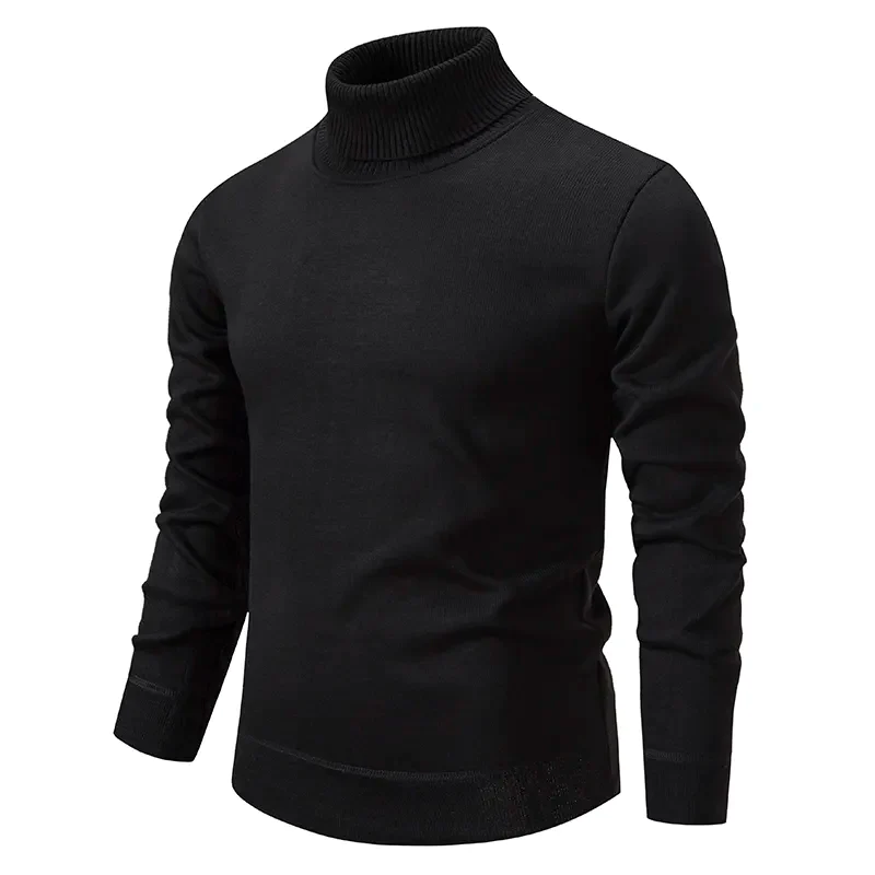 Schurwolle Rollkragen pullover - Mathis