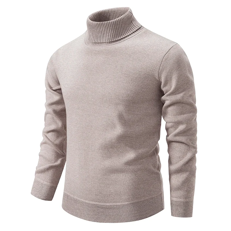 Schurwolle Rollkragen pullover - Mathis