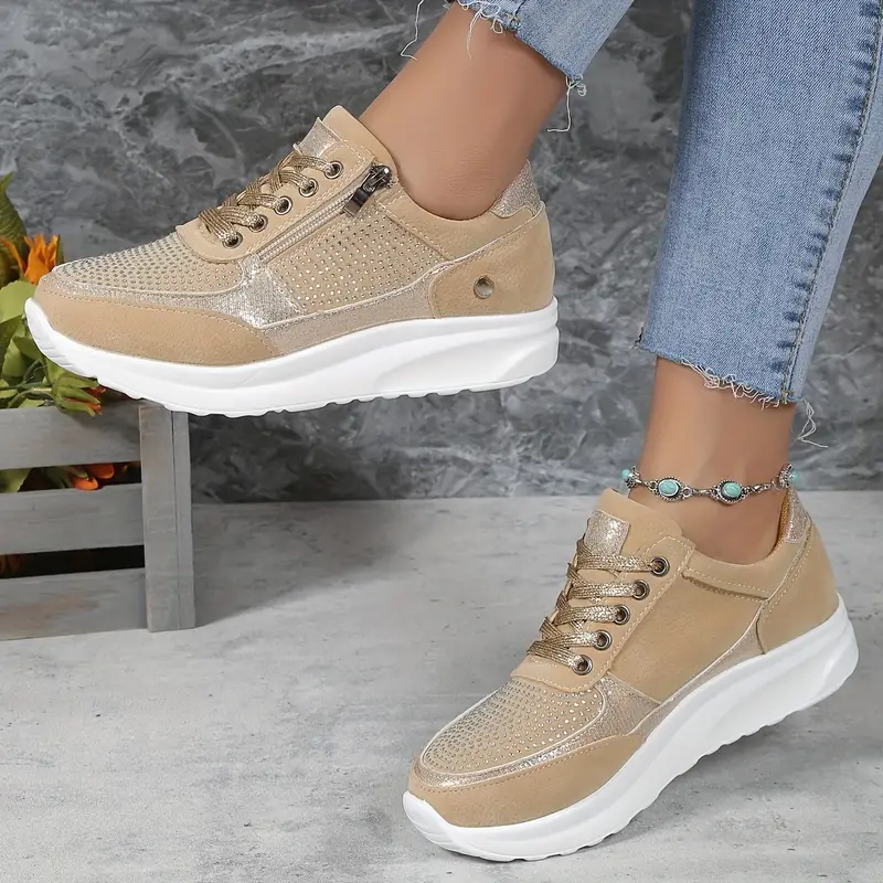 Mindy – Orthopädische Damen-Sneaker mit Absatz