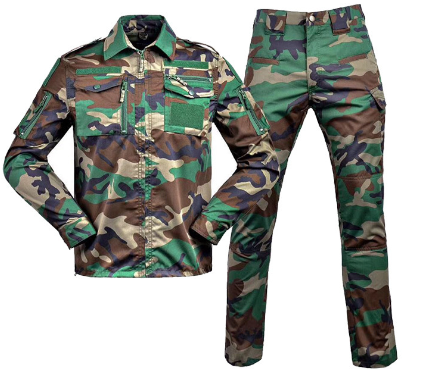 Militärische wasserdichte Kapuze Jacke und Hose Set für Männer - Vaughn