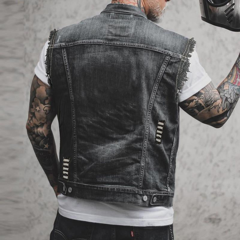 Korban | Stylische Denim Weste für Herren