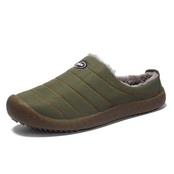 Elijah – Bequeme warme Fleece-Halbschuhe für Herren