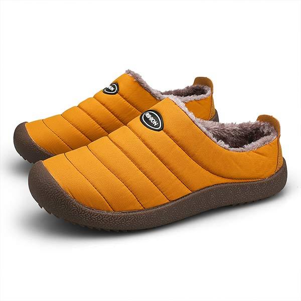 Elijah – Bequeme warme Fleece-Halbschuhe für Herren