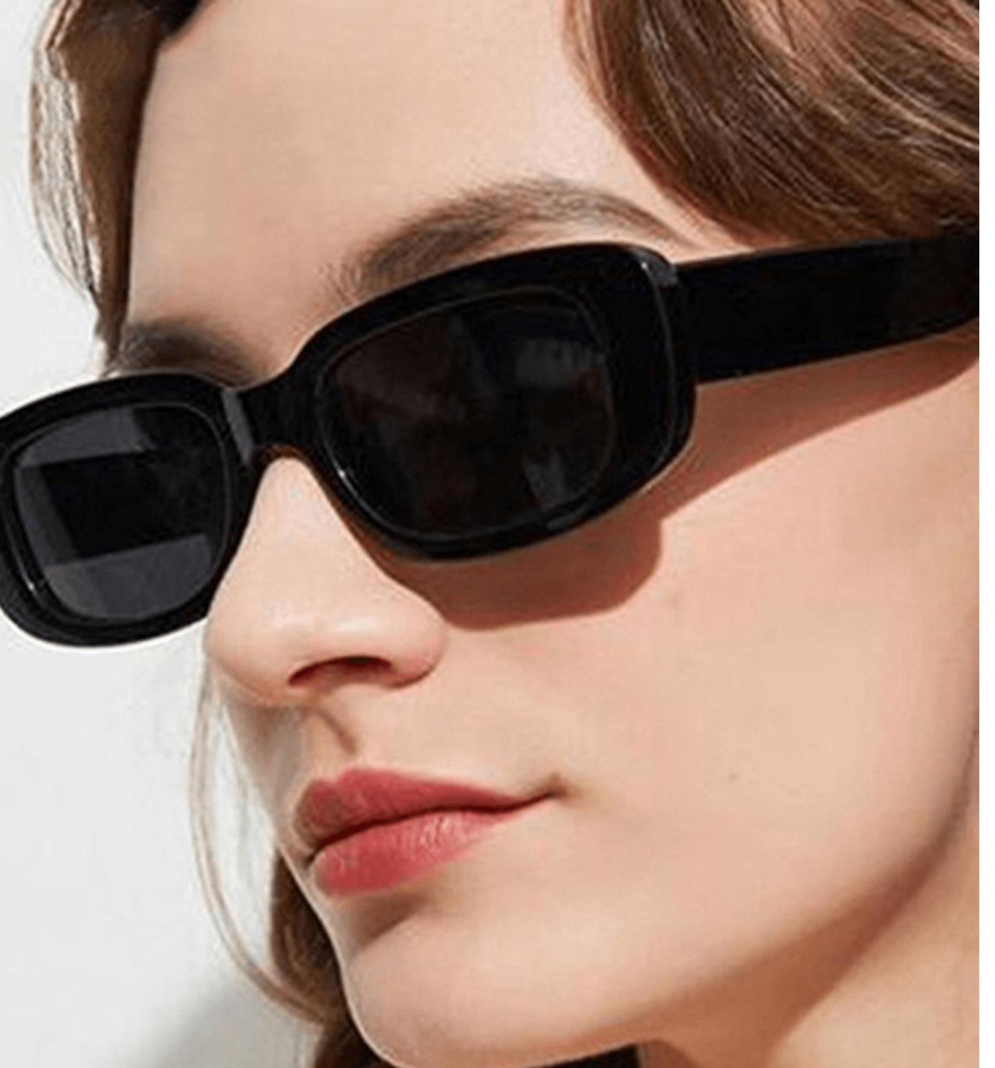 SunSync - Kleine Sonnenbrille mit quadratischem Rahmen für Frauen