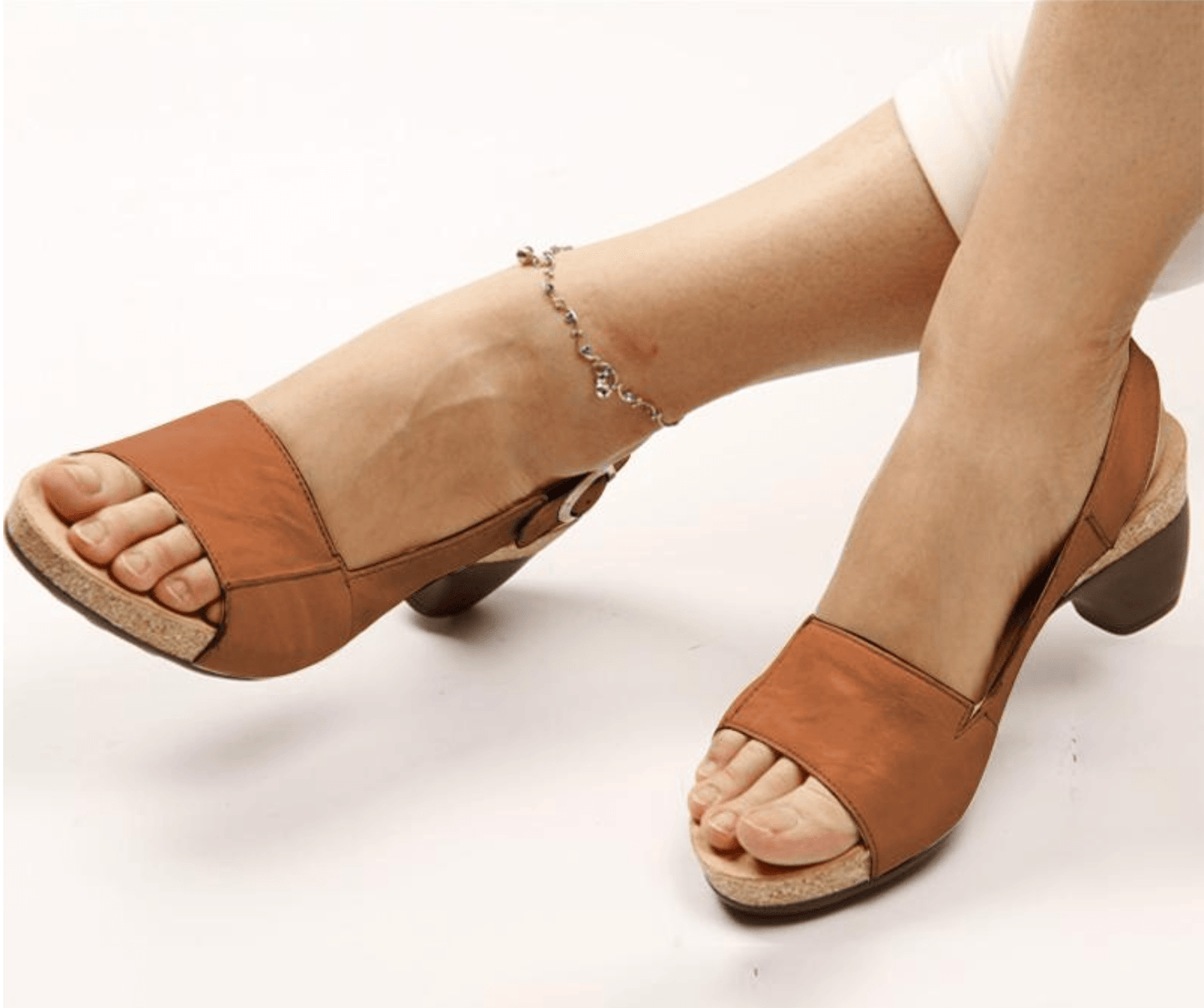 Orthoheel  - Elegante Orthopädische Sandalen mit extrem stabilem Halt trotz Absatz