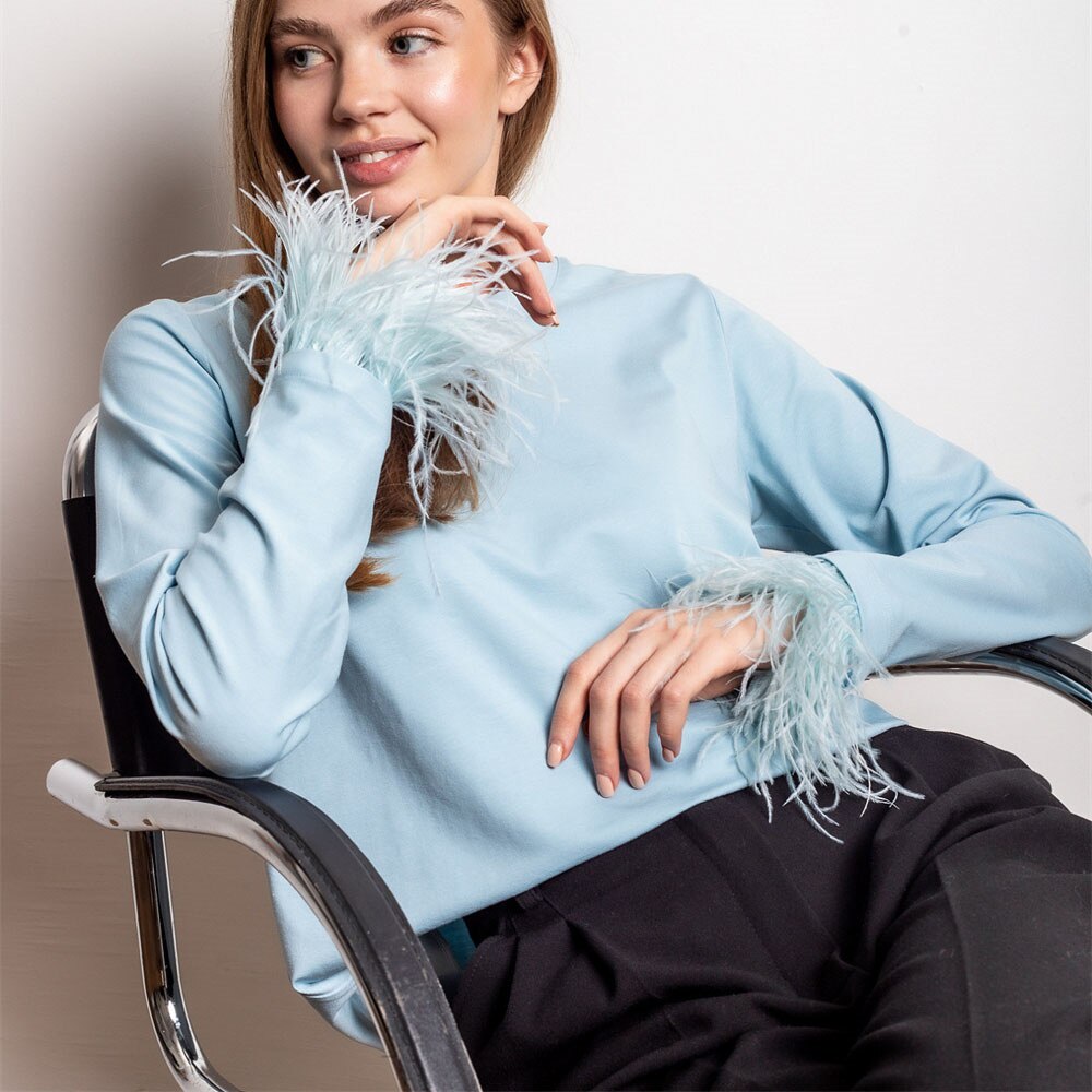 Paulina – Eleganter Damenpullover mit langen Ärmeln