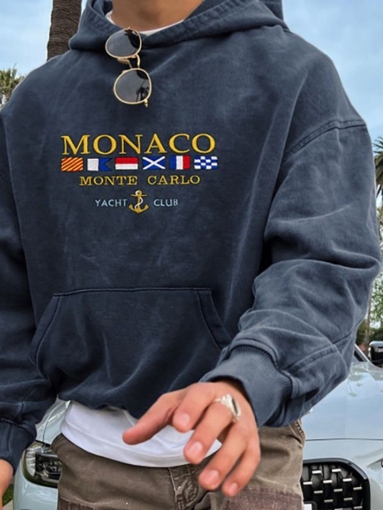 Monaco – Stilvolle, elegante Herrenjacke mit Kapuze