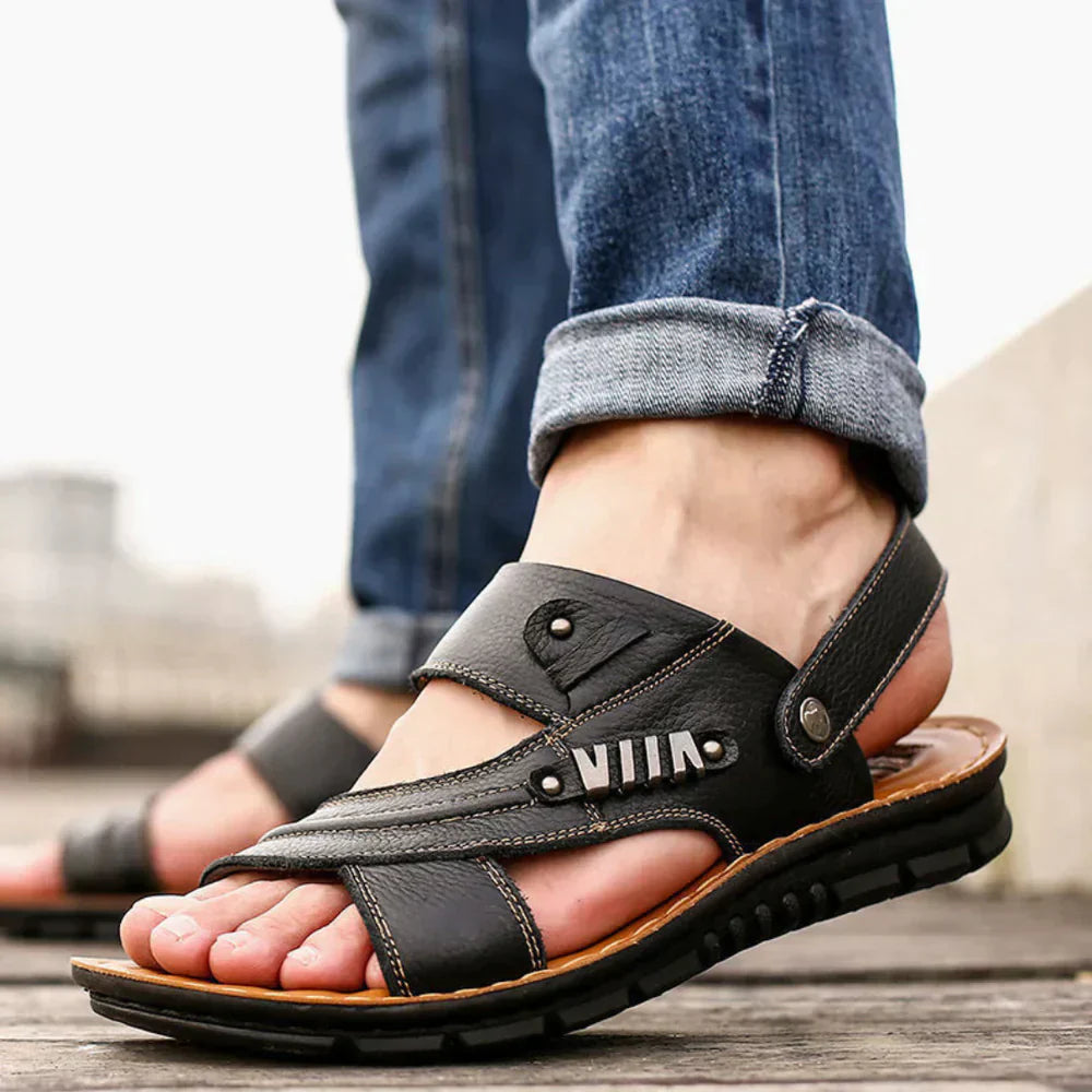 Ellian – hochwertige orthopädische sandalen für herren