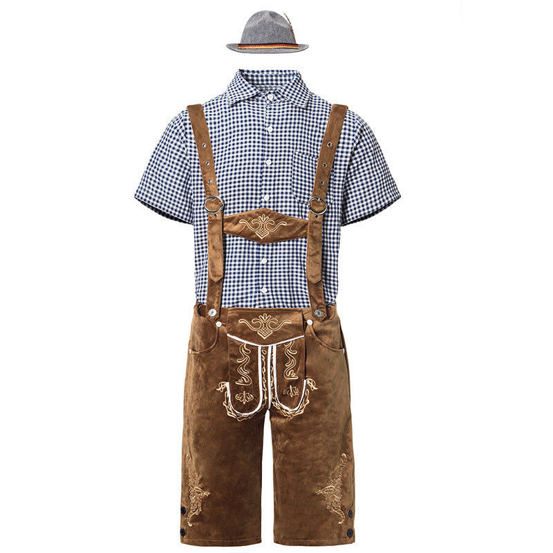 Victor - Deutsch Männer Oktoberfest Lederhosen