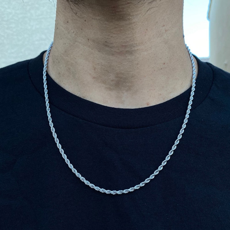 Luca – Stilvolle Herren-Halskette mit Kette