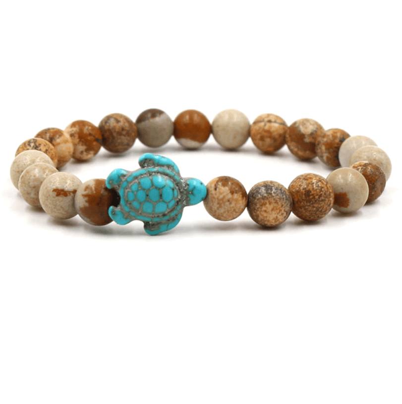 CoastalCharm – Meeresschildkröten-Armband