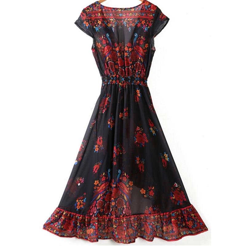 Mona - Maxikleid im spanischen Stil