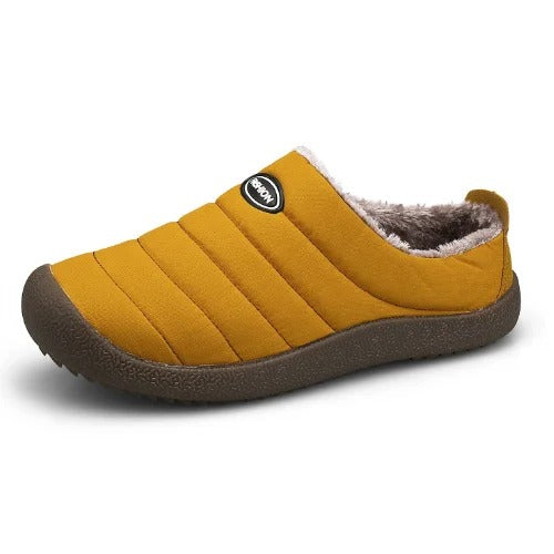 Elijah – Bequeme warme Fleece-Halbschuhe für Herren