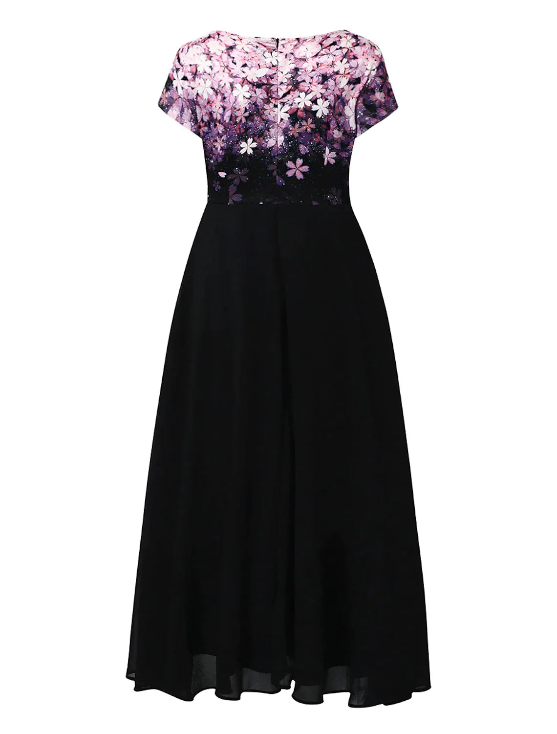 Cadenza - Florale Eleganz Midi Spitzenkleid