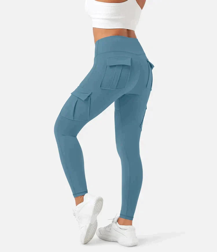 Eline - Stylische Cargo Yoga-Leggings