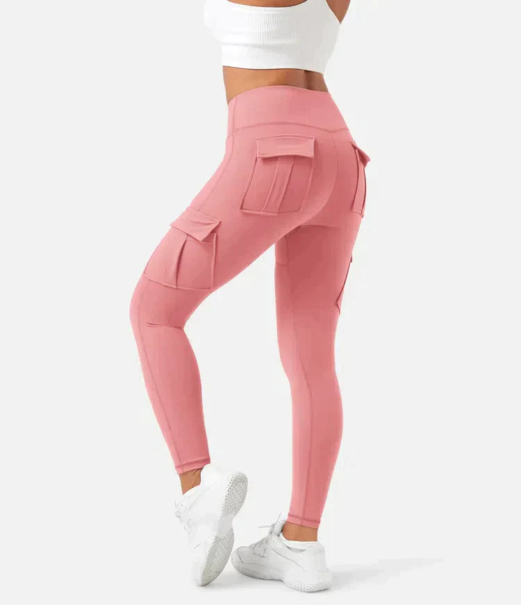 Eline - Stylische Cargo Yoga-Leggings