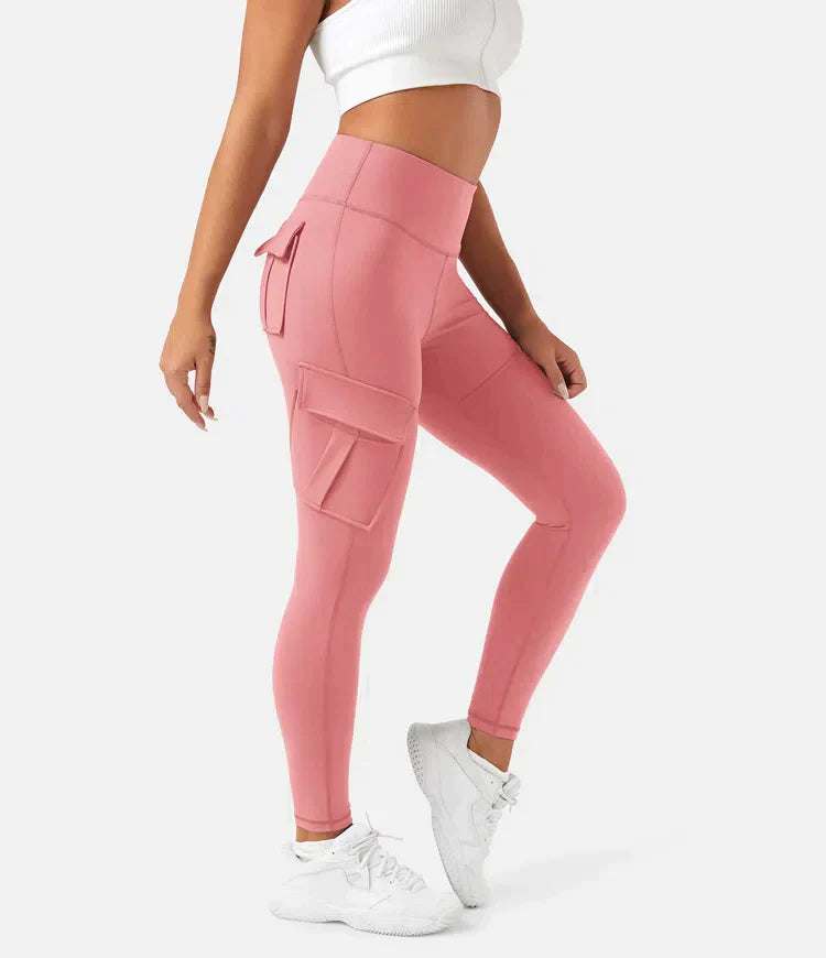 Eline - Stylische Cargo Yoga-Leggings