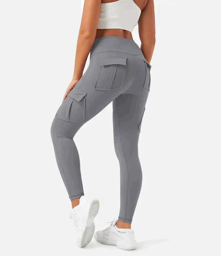 Eline - Stylische Cargo Yoga-Leggings