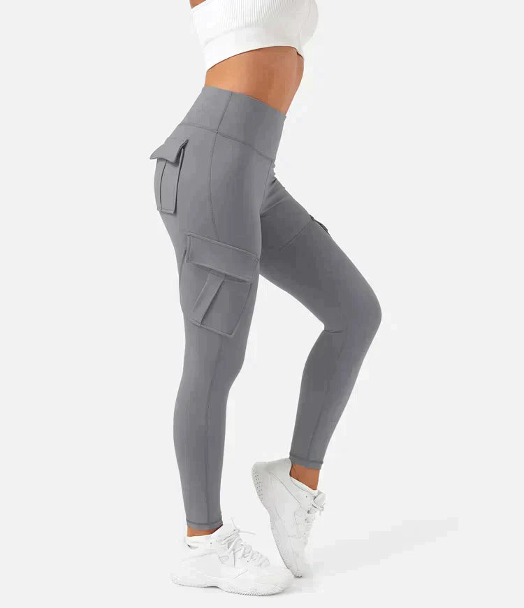 Eline - Stylische Cargo Yoga-Leggings