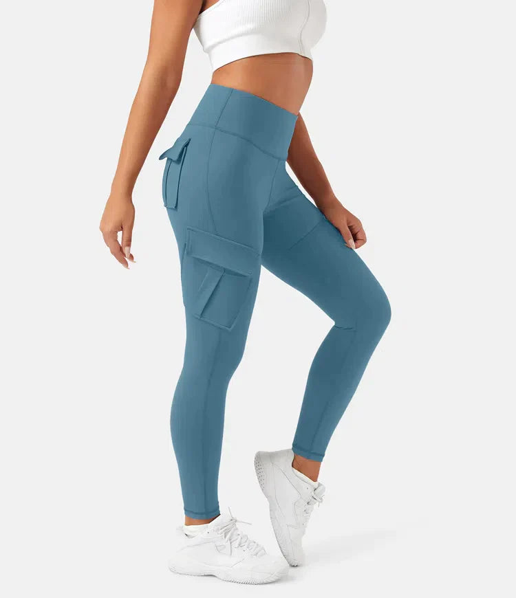 Eline - Stylische Cargo Yoga-Leggings