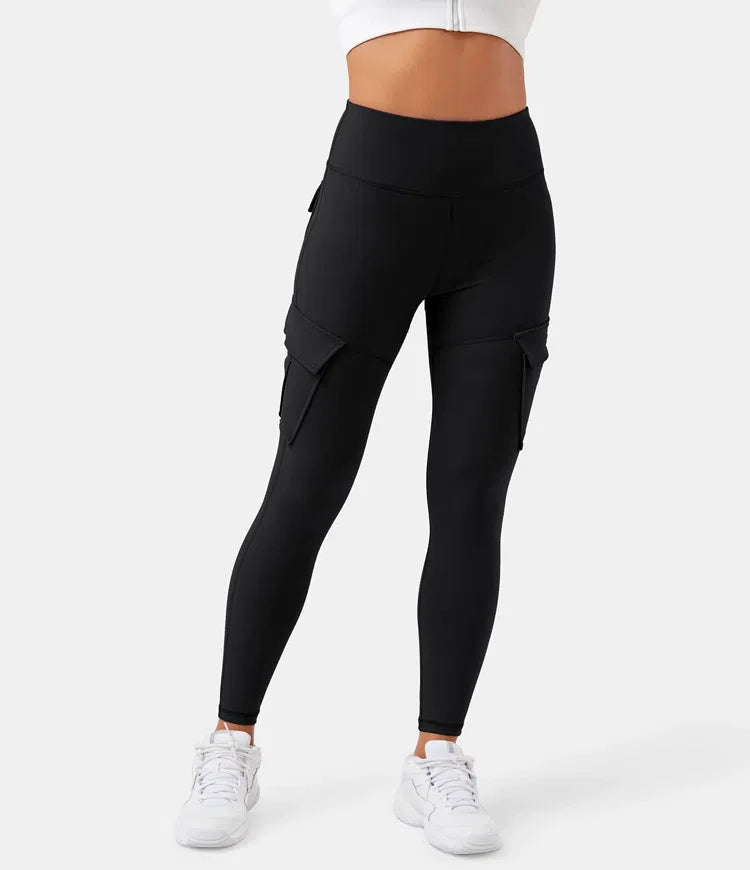 Eline - Stylische Cargo Yoga-Leggings