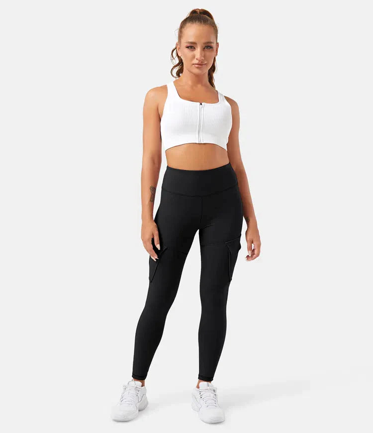 Eline - Stylische Cargo Yoga-Leggings